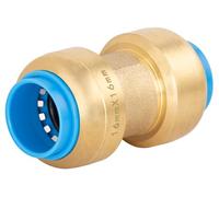 Conector Automático Universal Ø16 mm | Unión Igual | Sistema PUSH-FIT | Conexión Rápida y Segura | QUICK PLOMBERIE