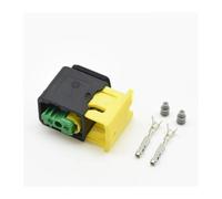 Conector automotriz impermeable de 2 pines 3-1418483-1, serie de conectores sellados de 2,8 mm, terminal adicional(1 x female)