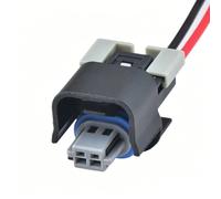 Conector Automóvil Compatible Con Buick 2P Arnés De Cables De La Válvula Solenoide De Los Conectores Automotrices 15490464 135133141(Grey Female)
