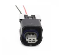 Conector Automóvil Compatible Con Buick 2P Arnés De Cables De Los Conectores Eléctricos Válvula Solenoide Coche 15336004 15355319(Female A)