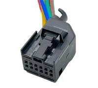 Conector Automóvil Compatible con VW 12P conectores de cable eléctrico de radar de coche arnés de cables hembra macho 8E0972112A 1-1534096-1(Female)