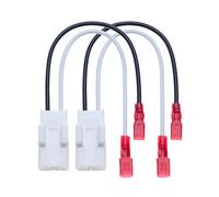 Conector Autoradio Adaptador Radio Coche 2x par Compatible con Dodge Vehículos Estéreo Altavoz de Alambre y Adaptador de Audio Conector de Enchufe