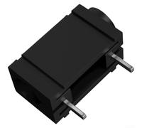 Conector banana de 4 mm para montaje en panel PCB | Cobre puro chapado en plata | 30 V 60 V 24 A para laboratorio de medidor (negro)