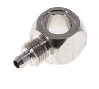 Conector Banjo Acero Inoxidable 1.4571 6x4 & G1/8'' de Rosca