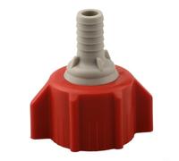 Conector BIB de 3/8 púas para bolsas de jarabe de coca-cola, conector de líneas de jarabe post mezcla, material de polietileno, sin derrames