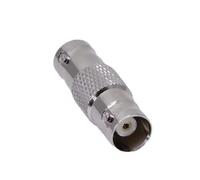 Conector BNC hembra a hembra, adaptador BNC recto de 50 ohmios con extremos hembra en ambos lados para unión de cables y uso de repuesto
