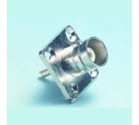 Conector bnc hembra para chasis sujeccion con 4 tornillos 19.265