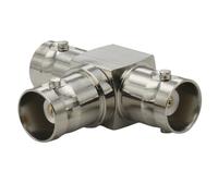 Conector BNC Q9 BNC a BNC macho hembra T 3 vías 4 vías divisor de ángulo recto de 90 grados 2x doble macho hembra(Type 6)