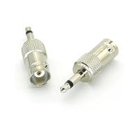 Conector BNC Q9 hembra a conector coaxial RF mono de 3,5 mm (1/2/5 unidades)(1PCS)