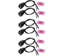 Conector Bobina Encendido Compatible Con Ford Para C-Max Para Fusion 2.0L L4 Para Explorer 3.5L V6 2013-2017 Para Taurus 3.5L V6 2008-2017 Enchufe Arnés Bobina Encendido 9U2Z14S411EA(6pcs)