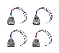 Conector Bobina Encendido Compatible Con Nissan Para X-Trail 2002-2014 Para Xterra 2005-2015 Para Rogue 2008-2018 Para Murano Para Titan 2004-2018 Conector Bobina Encendido 22448-ED000(4pcs)