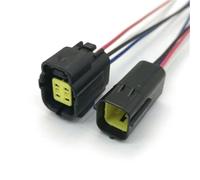 Conector Bobina Encendido Conector Eléctrico Auto La Bobina Encendido Del Enchufe Del Conector Impermeable 4 Pines Para El Coche Sellado Truc(4P-1.8 15CM)