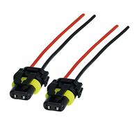 Conector Bombilla HB3 & HB4 para Faros Portalámparas Ficha Casquillo Enchufe Bombillas HB3 P20d 9005 HB4 P22d 9006 Terminal Clavija Conexion para Lámparas con cable - para coche camion quad - B566-3-2