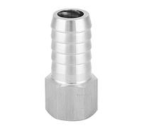 Conector BSPP 1/4 Barb Barb Acero inoxidable Conector de rosca hembra Conector de acoplamiento rápido Tamaño compacto resistente a presión resistente (BSPP1 / 4-F14)
