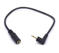 Conector C35 de 3,5 mm (1/8 pulgadas) convertidor de punta positiva - 5,5 mm x 2,1/2,5 mm a 3,5 mm (1/8 pulgadas) para efecto guitarra, fuente de alimentación de un solo punto