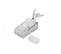 Conector Cat 6A apantallado AWG 22-23 para cable sólido AWG 22-23