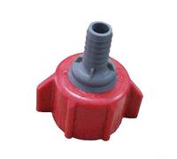 Conector CC-BIB de 3/8 Barb para sistemas de bolsa en caja, diseño de plástico PE para compatibilidad de bolsas de jarabe con Sprite de Coca-Cola y más