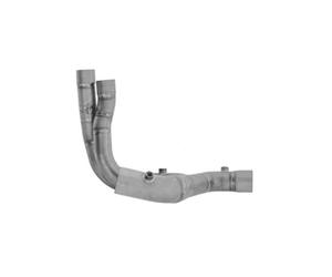 Conector central ARROW no homologados en acero inox. para APRILIA TUONO 1100 V4 / FACTORY / RR 25-26 | RSV4 1000 25-26