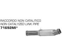 Conector central ARROW no homologados en acero inox. para KTM 1290 SUPER DUKE GT 17-24