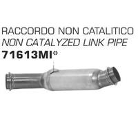 Conector central ARROW no homologados en acero inox. para KTM 1290 SUPER DUKE / R 14-19