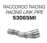 Conector central ARROW no homologados en acero inox. para YAMAHA X-MAX 250 09-16