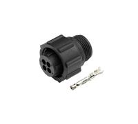 Conector circular mecánico de los termóstatos del enchufe 182919-1 de la aviación (CPC) conectores autos del alambre de 4 pines ANNBCDL(Female set)