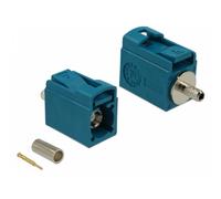 Conector Coaxial Delock 89709 FAKRA Z Macho Chapado en Oro