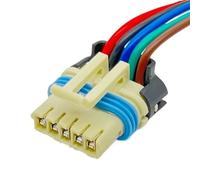 Conector coche Compatible Con Buick Conectores De Cable Eléctrico De Válvula EGR De 5 Pines Conector Hembra Para Mazo De Cables