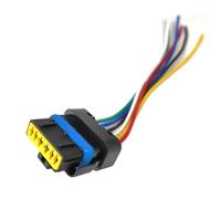 conector coche Compatible Con Nissan Para Micra Para March K12 K13 2002-2022 6P Conector Lámpara Luz Trasera Arnés Cableado De Cola Cerdo