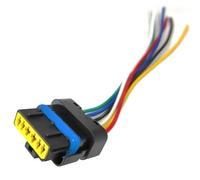 conector coche Compatible Con Nissan Para Sunny Para Almera Para Versa 2012-2019 6P Conector Lámpara De Luz Trasera Cableado Precableado