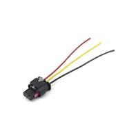 Conector coche Compatible con Skoda para Rapid 2012-2020 Cable conector de sensor de aparcamiento de 3 pines PDC Números de pieza 4F0973703 3C0973203 4F0973703A