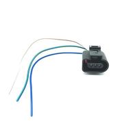 Conector coche Compatible con Skoda para Rapid 2013-2017 conector de cable para sensor de nivel de aceite del sensor de árbol de levas de 3 pines 1J0973703