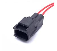 Conector coche Compatible con Toyota 2P Conectores BNC para sensor temperatura del vehículo arnés cableado marcha atrás y cambio de marchas 7282-7028-30(Male)