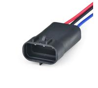 Conector coche Compatible Con Toyota Para Camry Para Reiz 3P Conectores Automotrices Arnés De Cables 90980-10845 6189-6916 6189-0099(Male)