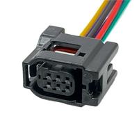 Conector Coche Compatible con Toyota para RAV4 6 Pines Conectores del Cable Eléctrico Sonda Radar De Marcha Atrás para Coche Enchufe del Mazo De Cables 12382 6189-1142 6189-7042(Female)