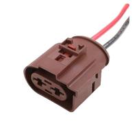 Conector coche Compatible Con VW Para Golf Para J&etta 1J0971955 1K0971955 4B0971955 1K0971055A 2P Auto Impermeable Conector Eléctrico Bomba Arnés De Cables(2 Pin Brown)