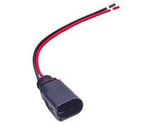 Conector coche Compatible Con VW Para PASSAT Para GOLF Para POLO 1J0973802 Conector Desgaste De Pastillas Freno Precableado