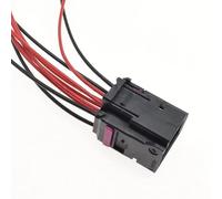 conector coche Conector de interruptor de calefacción de asientos eléctricos para coche macho hembra 10 pines para portón trasero eléctrico 4F0937733 4F0937743(Male)