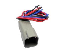 Conector coche Sensor Caja De Cambios Automóvil 6P Arnés Válvula Solenoide DT Coche Conector Macho Hembra Para Excavadora DT06-6S DT04-6P(6p male)
