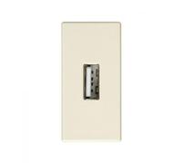 CONECTOR CON TAPA PARA USB A HEMBRA MÓDULO ESTRECHO