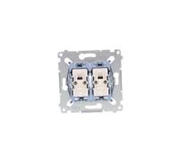 Conector cruzado doble mecanismo 10AX 250V Simon 54 SW7/2XM