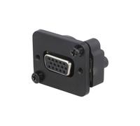 Conector D-Sub negro XLR 19x24mm CP30229BM