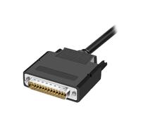 Conector DB25 Macho-Hembra de 2 Filas Sin Soldadura, Conector D-Sub de 25 Pines para Puerto Serie, Cable Industrial, Terminal de Derivación de Puerto
