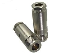 Conector de Abrazadera Hembra con Conector N Macho for Cable coaxial RG8 LMR400 RG5 RG6 RG8X LMR240 RG58 RG142 LMR195(N Female for RG5)