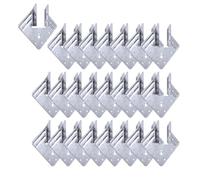 Conector de acero de calibre 18 para huracanes para fuerzas de terremotos, vigas de madera, resistente al viento, juego de 24 unidades