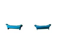 Conector de acero inoxidable de 24 mm, 22 mm y 20 mm for correa de 47 mm for Samsung Watch7 Ultra(Blue,22mm)