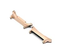 Conector de acero inoxidable de 24 mm, 22 mm y 20 mm for correa de 47 mm for Samsung Watch7 Ultra(Rose gold,22mm)