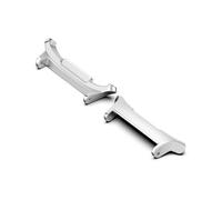 Conector de acero inoxidable de 24 mm, 22 mm y 20 mm for correa de 47 mm for Samsung Watch7 Ultra(Silver,24mm)