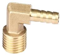 Conector de acoplador adaptador instalación tubería codo latón con rosca macho métrica, for conectar conectores tubo aire(6 M8*1)