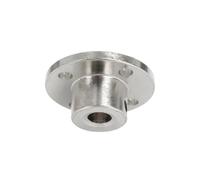 Conector de acoplamiento brida rígida, placa frontal torno, acoplador eje guía Motor 2-14mm(6mm)
